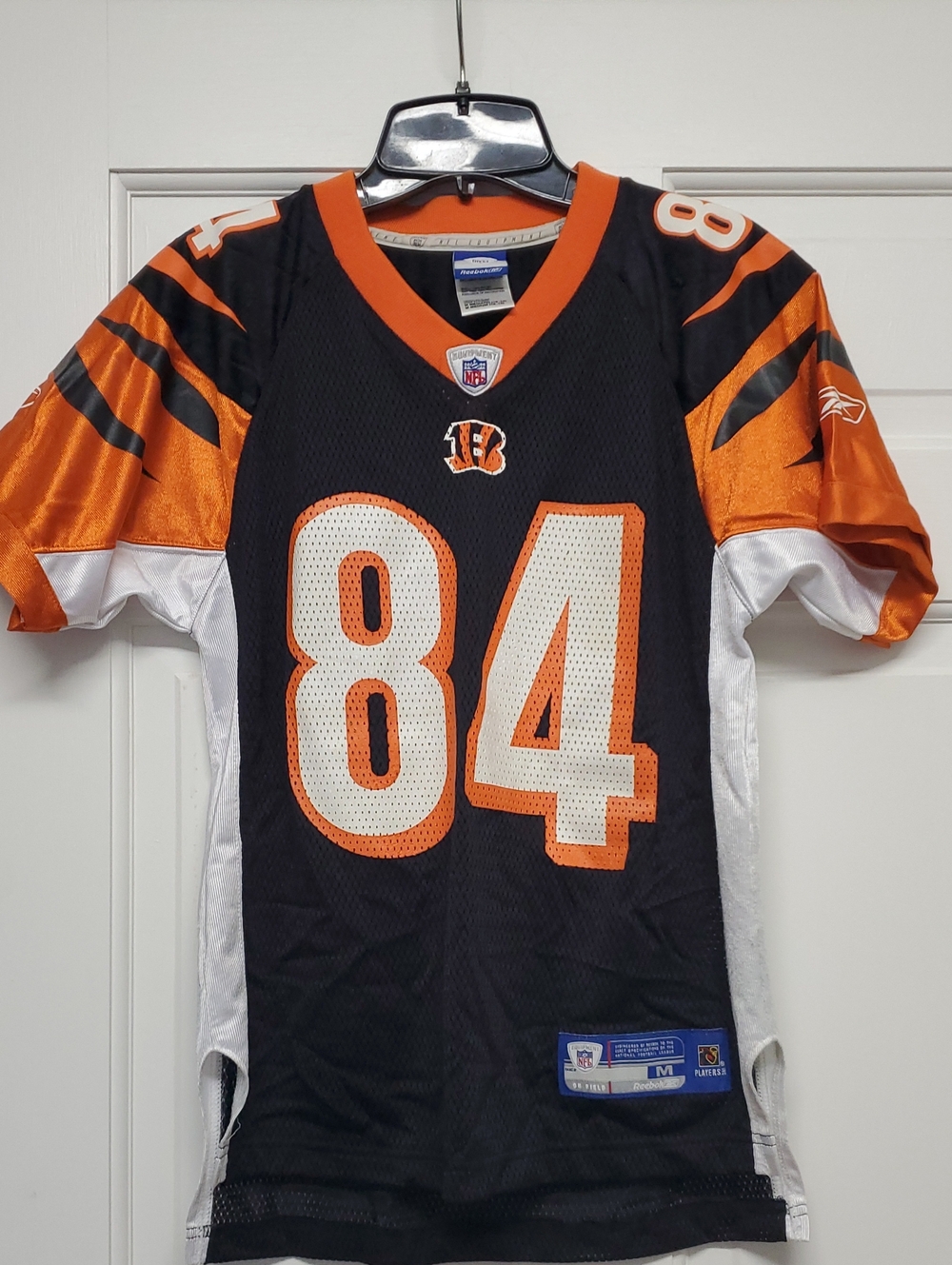 Vintage Reebok NFL Equipment On Field Bengals TJ Houshmandzadeh #84 YM 10- 12